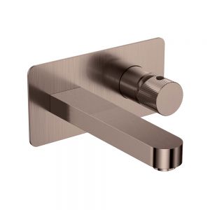 Apex Koko Bronze Wall Mounted Basin Mixer Tap