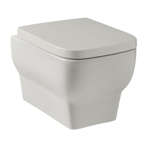 Kartell Korsika Wall Hung WC with Soft Close Toilet Seat