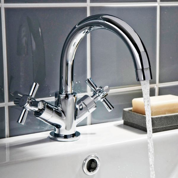 Apex Kross Chrome Mono Basin Mixer Tap #2