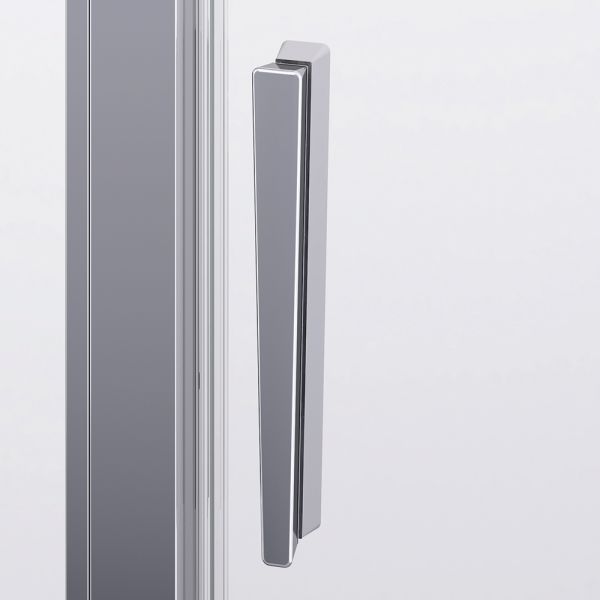 Kudos Divera Chrome 700 x 700 Sliding Corner Entry Shower Enclosure #3