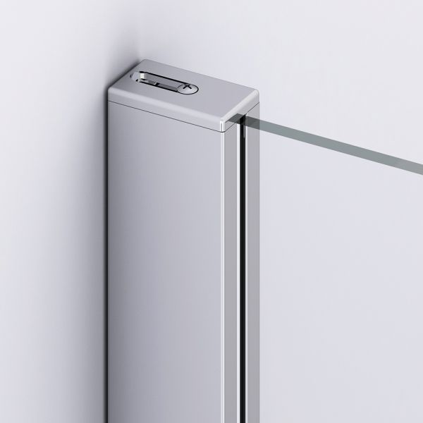 Kudos Divera Chrome 1400 Sliding Shower Door #5