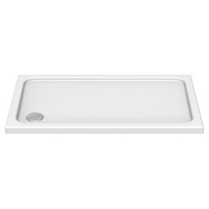 Kudos Kstone Slip Resistant White 1000 x 760 Rectangular Shower Tray