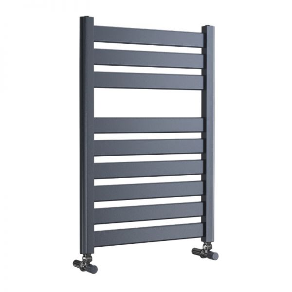 Riviera Lazzarini Capri 719 x 500 Anthracite Designer Towel Rail