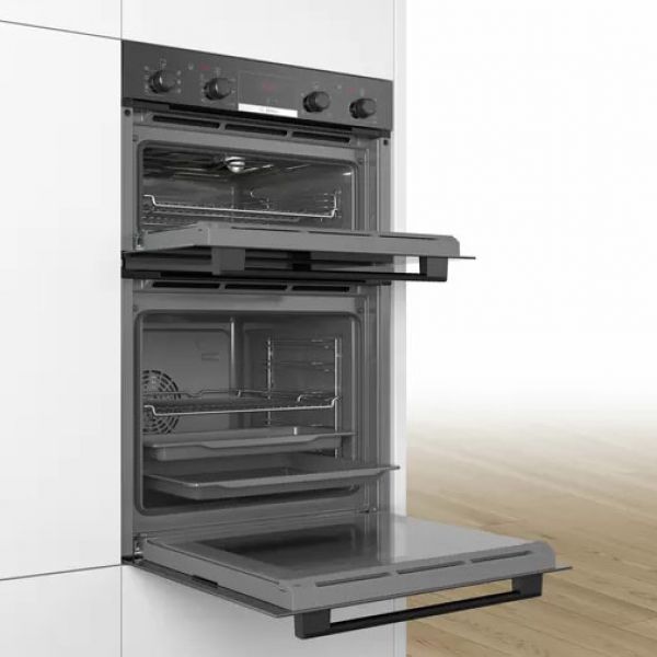 Bosch Serie 4 60cm Black Built In Double Oven #4