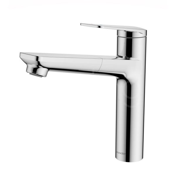 Clearwater Levant Single Lever Chrome Pull Out Monobloc Kitchen Sink Mixer Tap