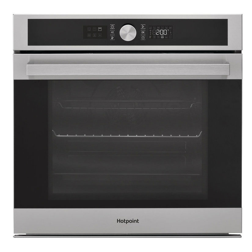 hotpoint single oven black