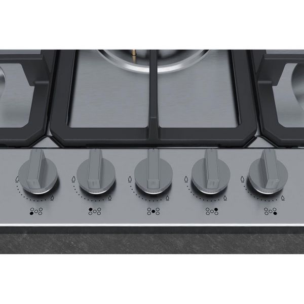Neff N50 75cm Stainless Steel Built In Gas Hob #2