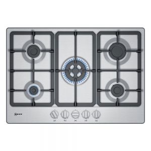 Neff N50 75cm Stainless Steel Built In Gas Hob