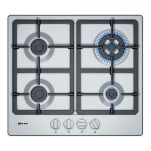 Neff N50 60cm Stainless Steel Built In Gas Hob