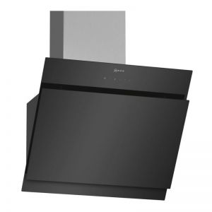 Neff N50 60cm Black Angled Glass Wall Mounted Chimney Hood