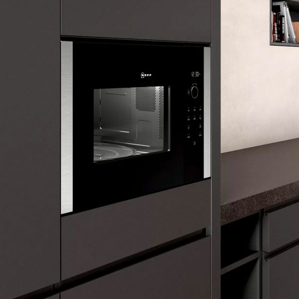 Neff N50 60cm Black Built In 900W Microwave #3