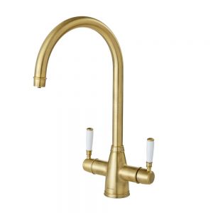 Clearwater Longdon Brushed Bronze 4 in 1 Boiling Hot Water Kitchen Mixer Tap