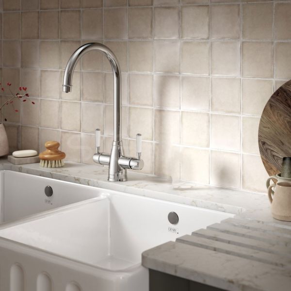 Clearwater Longdon Chrome 4 in 1 Boiling Hot Water Kitchen Mixer Tap #2