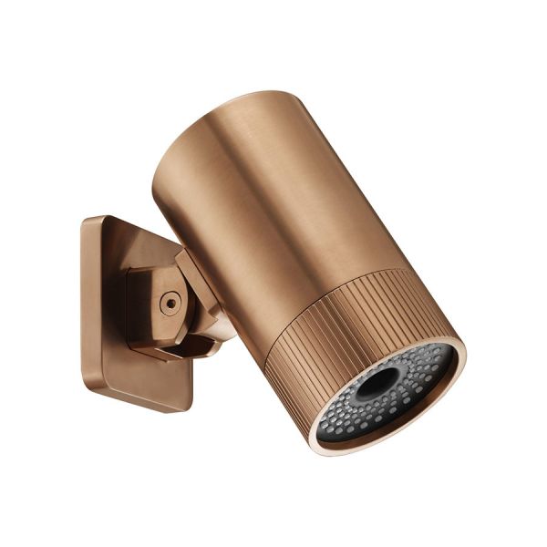 JTP Lumen Brushed Bronze Wall Mounted Shower Head