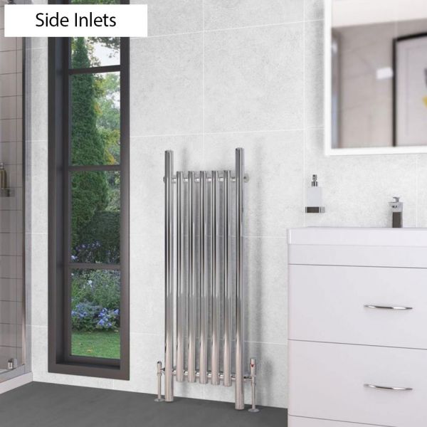 Eastbrook Lambourne 1200 x 420 Chrome Designer Radiator #3