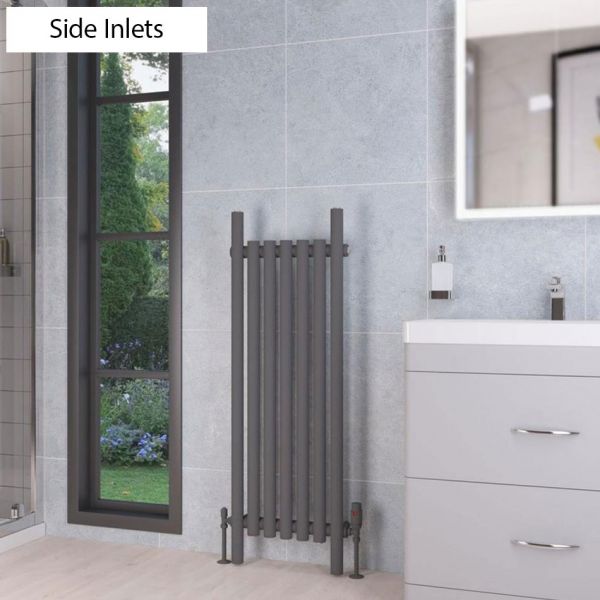 Eastbrook Lambourne 1200 x 420 Matt Anthracite Designer Radiator #3