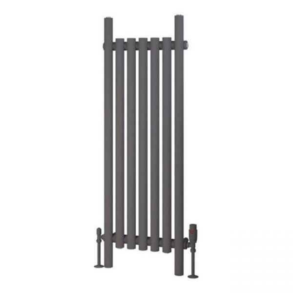 Eastbrook Lambourne 1200 x 420 Matt Anthracite Designer Radiator