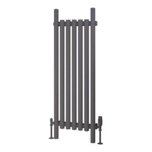 Eastbrook Lambourne 1200 x 420 Matt Anthracite Designer Radiator