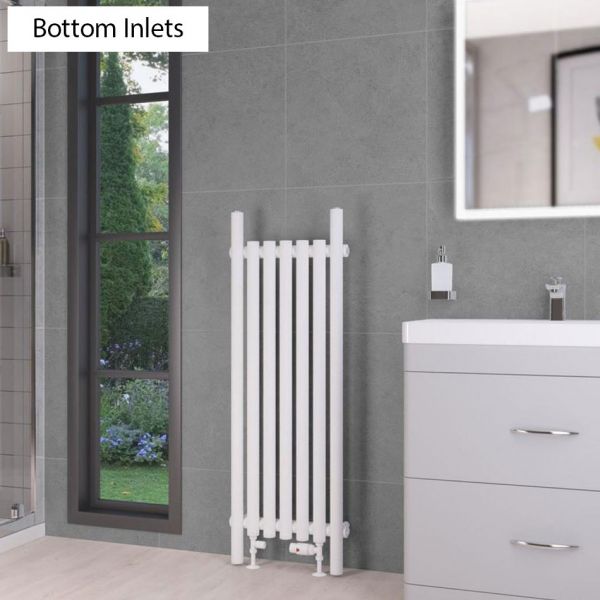 Eastbrook Lambourne 1200 x 420 Matt White Designer Radiator #2