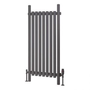 Eastbrook Lambourne 1200 x 540 Matt Anthracite Designer Radiator