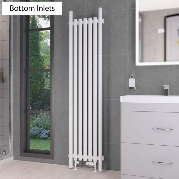 Eastbrook Lambourne 1800 x 420 Matt White Designer Radiator #2