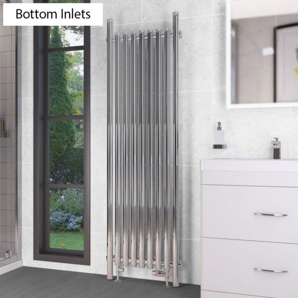 Eastbrook Lambourne 1800 x 540 Chrome Designer Radiator #2