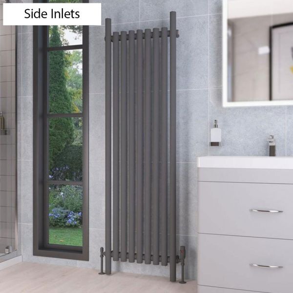 Eastbrook Lambourne 1800 x 540 Matt Anthracite Designer Radiator #3