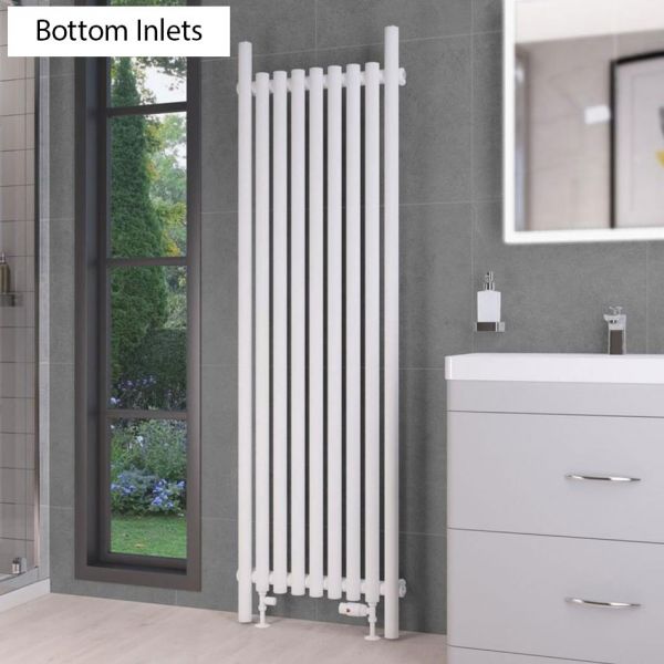 Eastbrook Lambourne 1800 x 540 Matt White Designer Radiator #2
