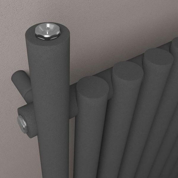 Eastbrook Lambourne 1800 x 420 Matt Anthracite Designer Radiator #4