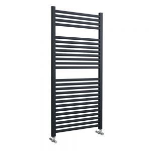 Riviera Lazzarini Roma 1230 x 600 Anthracite Ladder Towel Rail