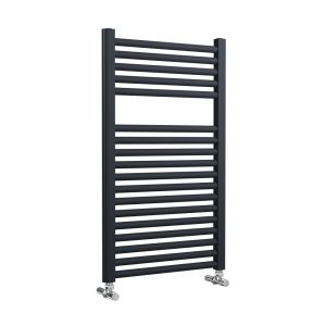 Riviera Lazzarini Roma 842 x 500 Anthracite Ladder Towel Rail