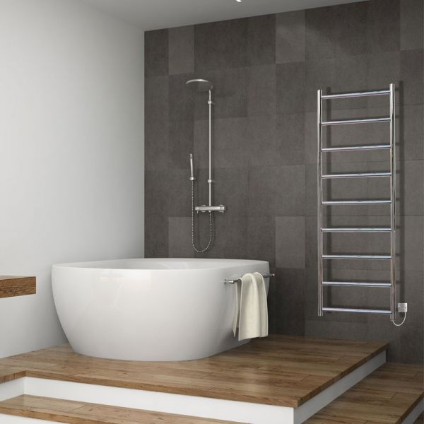 JIS Sussex Lindfield 1275mm x 520mm Stainless Steel Towel Rail #2