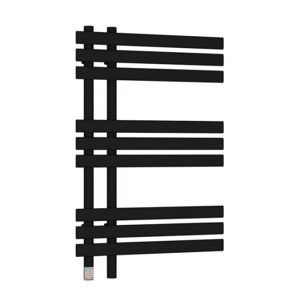 Eastbrook Loddon Dry Element 780 x 500 Matt Black Electric Towel Rail