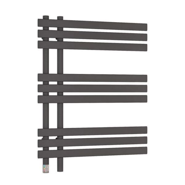 Eastbrook Loddon Dry Element 780 x 600 Matt Anthracite Electric Towel Rail