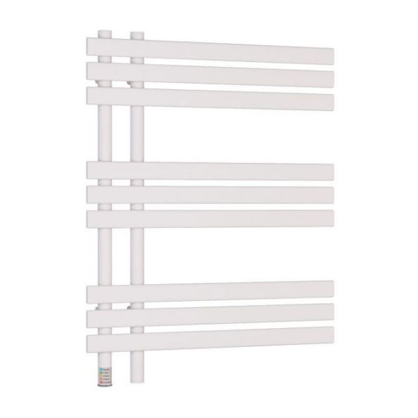 Eastbrook Loddon Dry Element 780 x 600 Matt White Electric Towel Rail