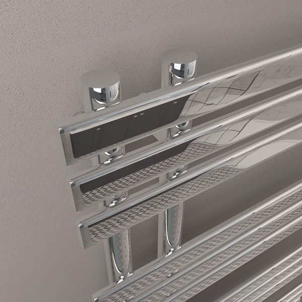Eastbrook Loddon Dry Element 1200 x 500 Chrome Electric Towel Rail #3