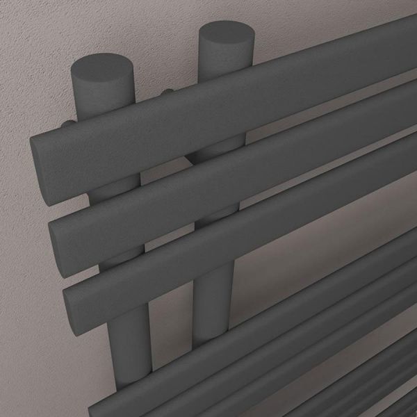 Eastbrook Loddon Dry Element 780 x 600 Matt Anthracite Electric Towel Rail #3
