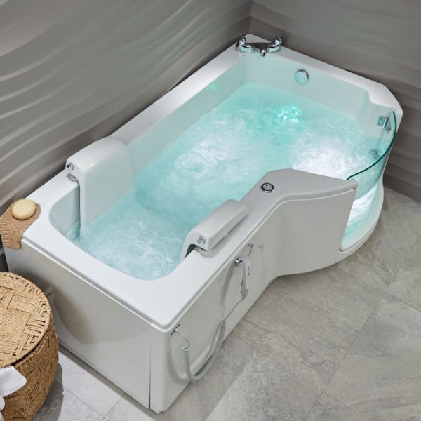 Louisiana 1500 Easy Access Walk In Bath with Glass Door and Powered Seat #7