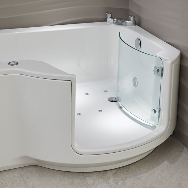 Louisiana 1500 Easy Access Walk In Bath with Glass Door and Powered Seat #10