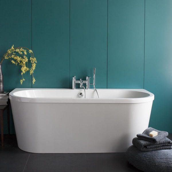 Britton Cleargreen Saturn 1700 x 750 Back To Wall Bath M4N M4B #4