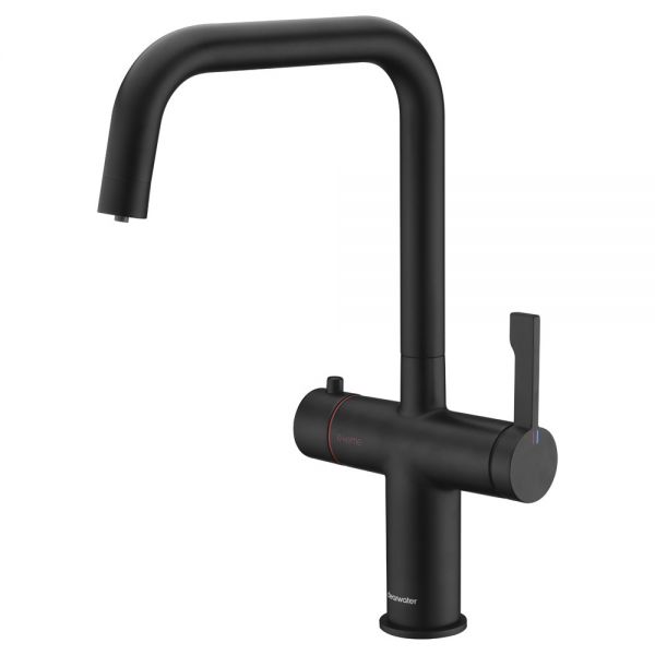 Clearwater Magus 3 U Matt Black 3 in 1 Boiling Hot Water Kitchen Mixer Tap
