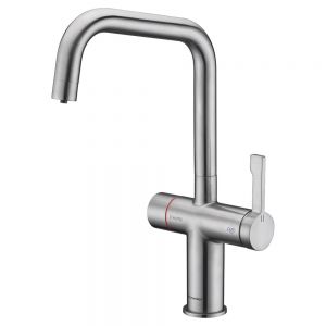 Clearwater Magus 4 U Brushed Nickel 4 in 1 Boiling Hot Water Kitchen Mixer Tap