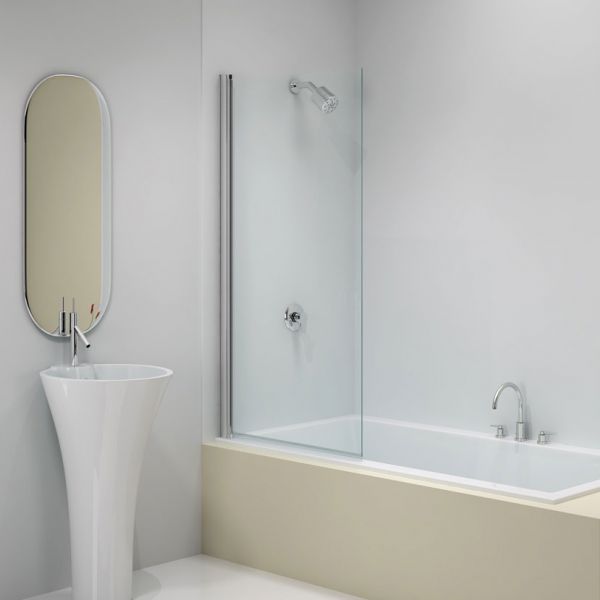 Merlyn Single Square Bath Screen MB2