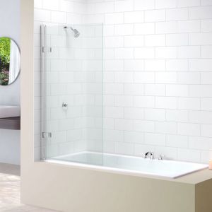 Merlyn Hinged Square Bath Screen MB6