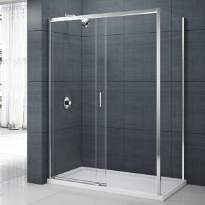 Merlyn MBOX 1200 Low Level Access Sliding Shower Door Left Hand