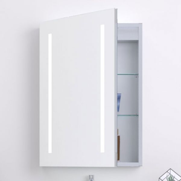 Kartell Spectrum 500 x 700 LED Illuminated Mirrored Bathroom Cabinet