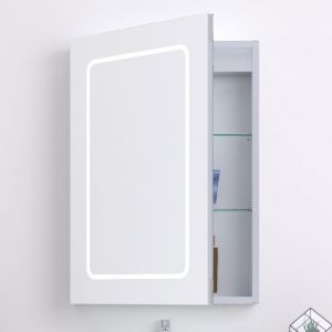 Kartell Fine 500 x 700 LED Illuminated Mirrored Bathroom Cabinet