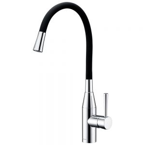 Clearwater Morpho Flex Single Lever Chrome Monobloc Kitchen Sink Mixer Tap