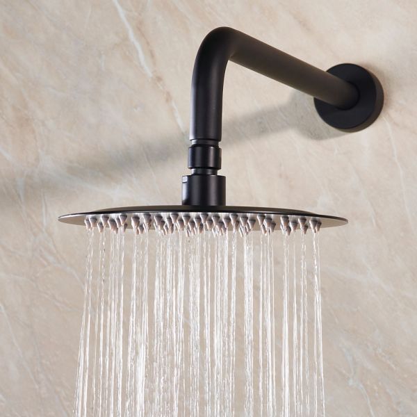 Bristan Molida Matt Black 2 Outlet Shower Pack with Overhead Shower and Handset #4