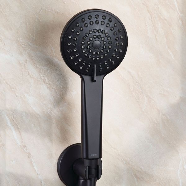 Bristan Molida Matt Black 2 Outlet Shower Pack with Overhead Shower and Handset #8